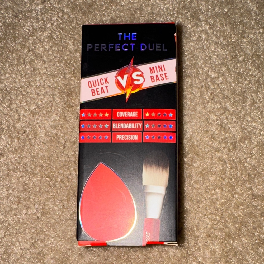 Makeup Brush & Sponge Set, The Perfect Duel Makeup Set, NEW